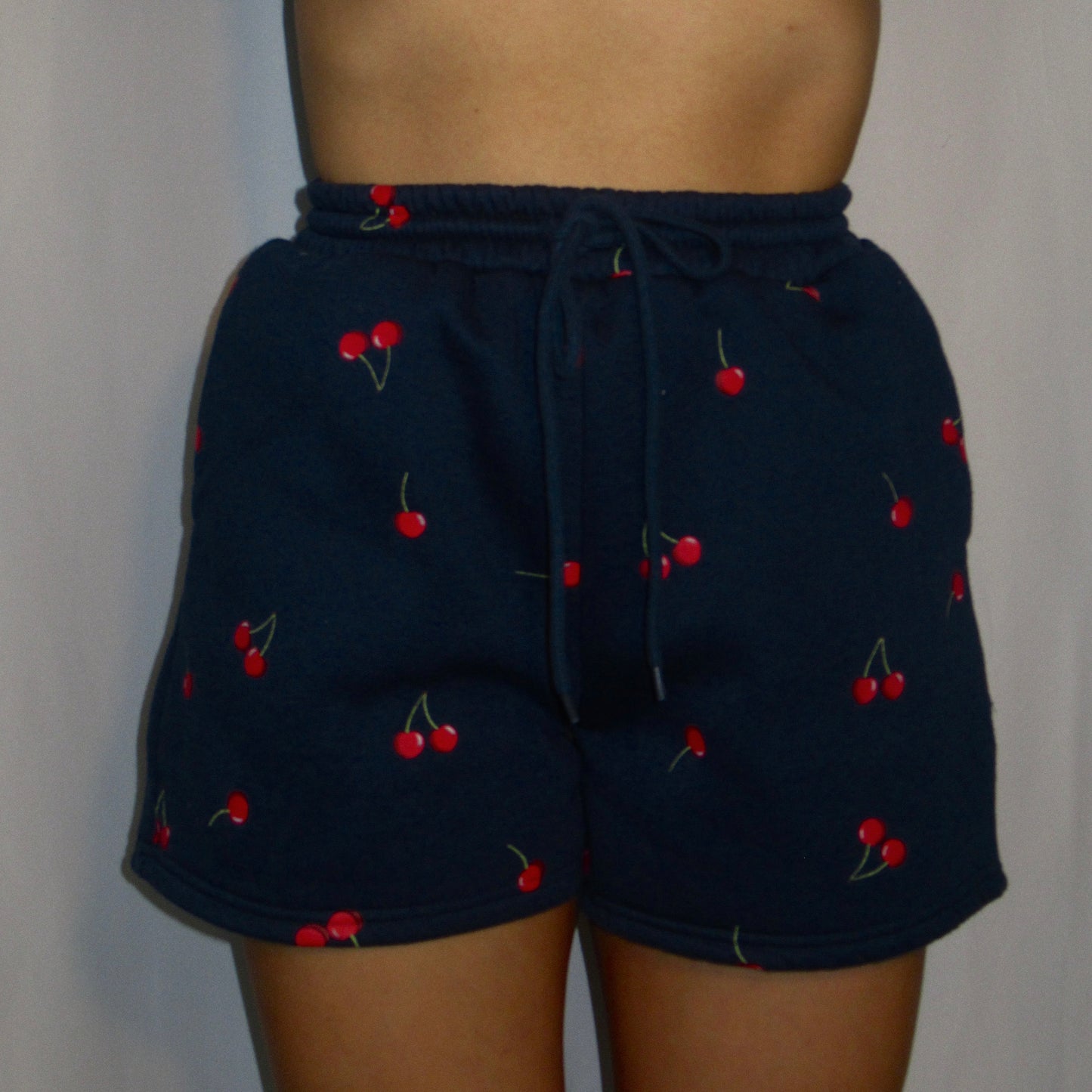 CHERRY HOODIE & SHORTS