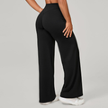 Women's Mid-High Waist Straight-Leg Pants