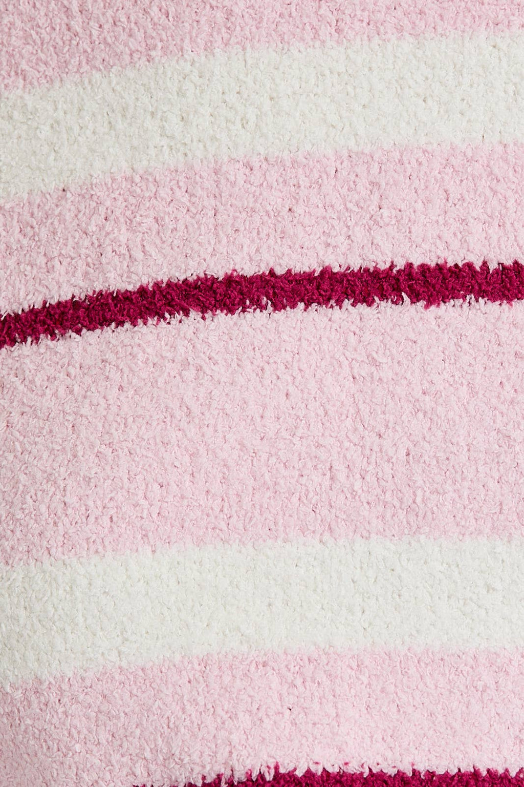 LONG SLEEVE STRIPE SWEATER TOP WITH WIDE LEG SWEATER PANTS